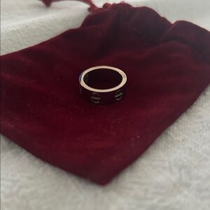 Screw Motif Ring
